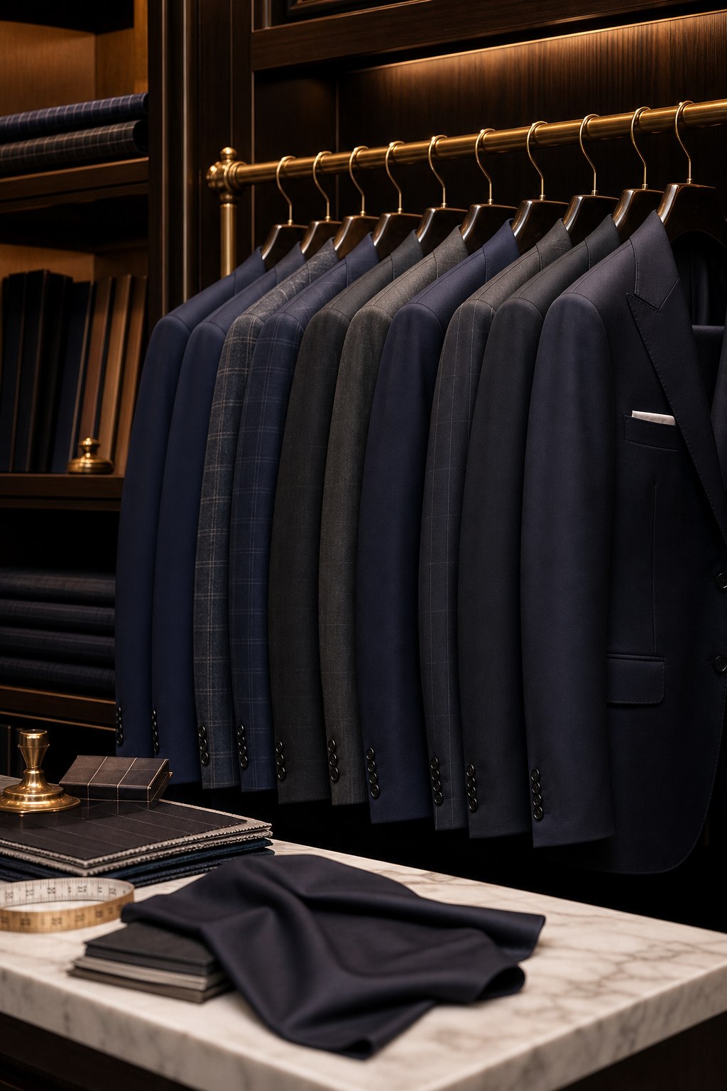 Trajes formales confeccionados por la sastrer&iacute;a